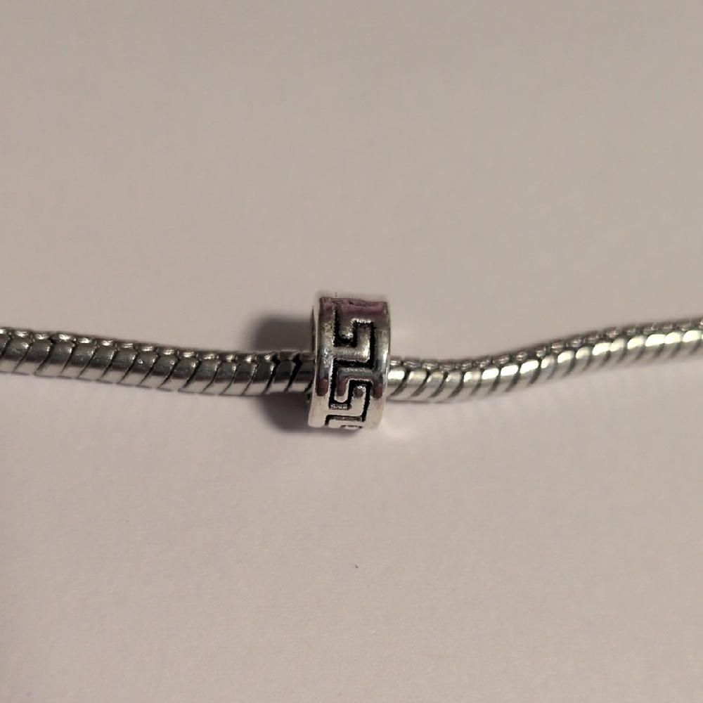 Silver Aztec‎ Spacer Charm for Pandora Style Bracelet